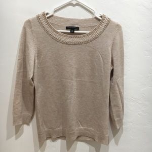 Banana Republic Light Brown Pull Over Sweater